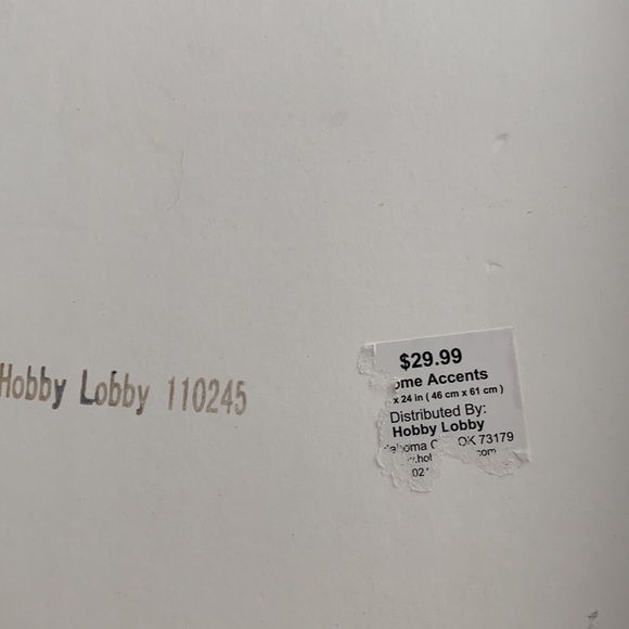 white and gold canvas artwork - Picture 6 of 9